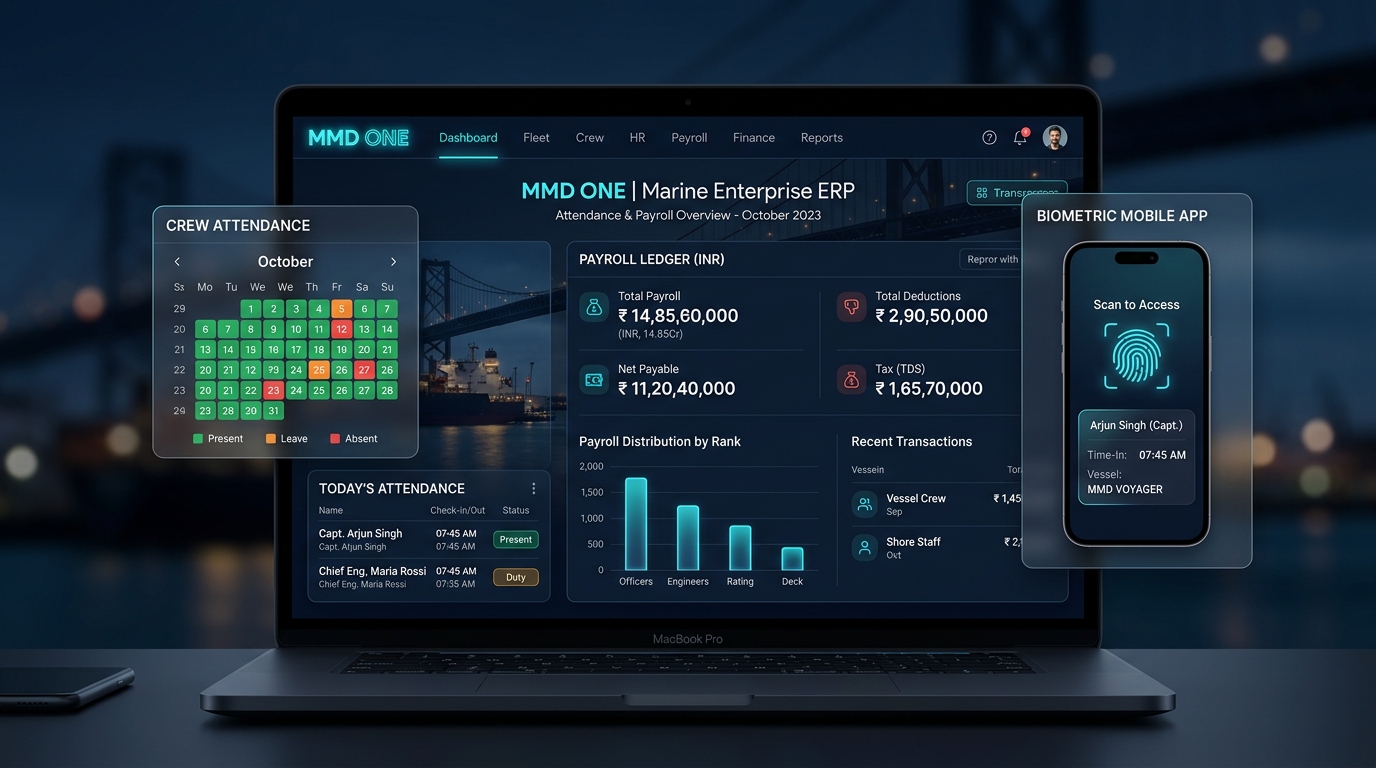 MMD One Marine Operations & Biometric Platform